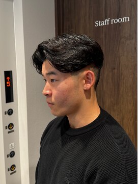 グルーマーズトウキョウ 渋谷店(GROOMER/S TOKYO) ラフカール フェード スペインカール