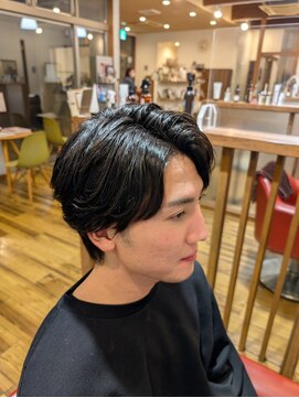 ルッソ(LUSSO) メンズ センターパート