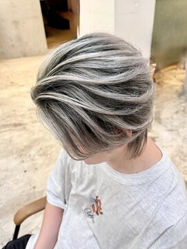 ミラリー トウキョウ(Mirareee Tokyo) バレイヤージュ20代30代40代◎シャドールーツフェザーパーマ