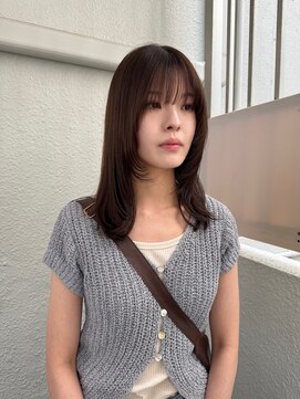 ローレンジウ(LOREN JU) 名駅/名古屋駅/学割U24/レイヤーカット/オージュア/ダブルカラー