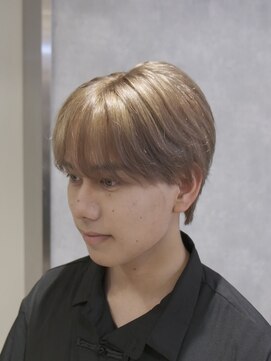 曲がる縮毛矯正専門店 バイ レイズ 名駅(曲がる縮毛矯正専門店 by RAYS) カットでシルエットが綺麗に収まる!シースルーマッシュ