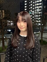 透明感カラー/レイヤーカット