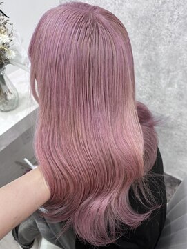 エス(Ess) 美髪/ワイドバング/ホワイトブロンド[髪質改善/ヘアセット/大宮]