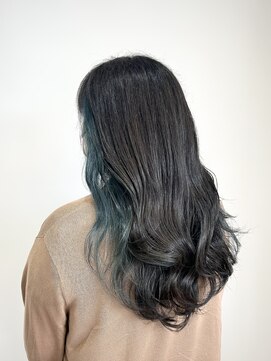 アヤラ オーガニックアンドスパ 東船橋店(AYALA) 【江添茉友】ブルーグリーン/オリーブ/インナーカラー