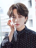 アルファ 新宿(alpha) 【alpha 新宿】フェザーパーマ×センターパート