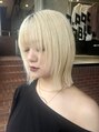 ノラ ヘアーサロン(NORA HAIR SALON)&nbsp;顔周りレイヤー × 抜きっぱなしブロンド☆