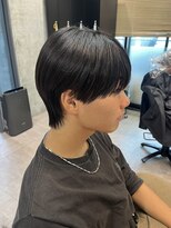 スタイル スマート サロン(STYLE smart salon)&nbsp;STYLE藤沢メンズカット黒髪曲がる縮毛矯正