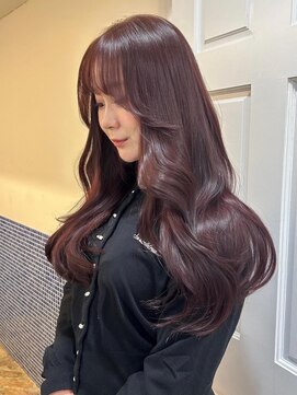 ラベンダーピンク　艶カラー　