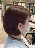三鷹ショートボブくびれショートイルミナカラー顔周りレイヤー
