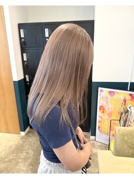 ソル オモテサンドウ 表参道 青山(SOL . OMOTESANDO) ミルクティーベージュ　stylist聖斗