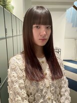 ラパンセノアール(LA PENSEE NOIR)&nbsp;ぱっつんストレートロング