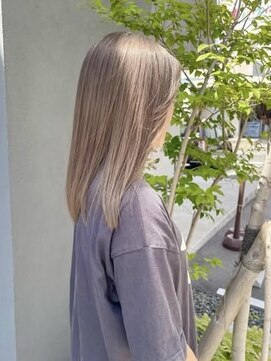 グルス(GruS) #ヘーゼルベージュ #ダブルカラー