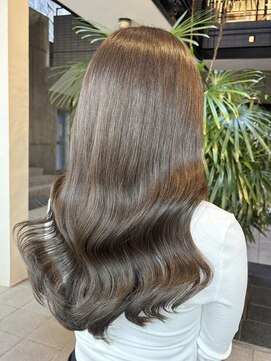 ディスイズ(thisis) 【thisis】オリーブベージュ 韓国風/レイヤーカット