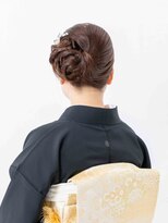 ムクプラス(mucu plus)&nbsp;留め袖サイドアップ