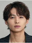 原宿マッシュシャドウパーマフェザーショートスパイラルパーマ