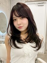 アイヴィ 表参道(IVY)&nbsp;ブリーチなしダブルカラー赤み消し透明感グレージュボブ