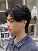 フェザーパーマニュアンスパーマ毛流れパーマメンズパーマ