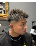 ツイスト×金メッシュ×ジェットスタイル