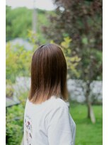 髪と生活美容室 大分本店&nbsp;伸ばし中も扱いやすいストレート