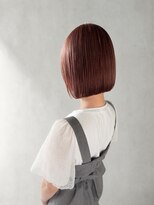 フランチェスカドットボブ(francesca.bob)&nbsp;大人ボブ×ピンクベージュ【渡辺俊弥】梅田