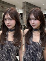 アイヴィ 表参道(IVY) 上品可愛い◆韓国くびれヘアブリーチなしショコラグレージュ