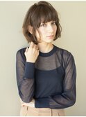 ワンカール小顔ボブパーマ