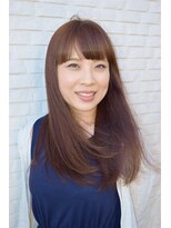 ブレス バイ ファースト 大和吉岡店(Breath by first)&nbsp;【Breath-f】秋冬シナモンベージュXストレートセミロング