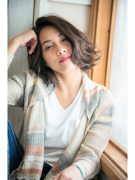 オレンジクラッカー(Orange Cracker) 【orange cracker】大人かわいいカジュアルボブ☆ 久米川