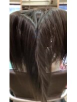 ビアンコ(BIANCO) 艶髪再生 髪質改善 黒髪シアーカラーカール姫カットセミディ酸熱