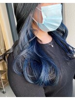 アリア バイ アルティナ(alia by artina)&nbsp;インナーカラーブルー[alia橋本]