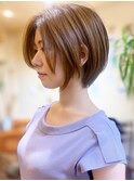 【morio池袋】綺麗で可愛い丸みショート♪