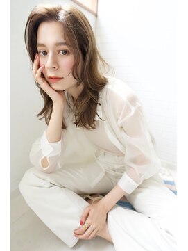 クラン(clan) 小顔ウルフ＃マロンベージュAラインボブ