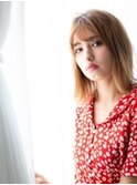 ナチュラルストレートロブ【たまプラーザ】