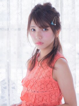 オジコロジ(ojiko.roji) ☆月曜営業☆ojiko.rojiすっきり涼しげ上品な大人ハーフアップ