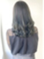 ネイヴィル オモテサンドウ(navile omotesando) ブリーチ無しオリーブグレージュ