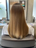 カームリーヘアー(calmLY HAIR) 前髪/アンブレラカラー/こなれミディ/イメチェン/ウェーブパーマ