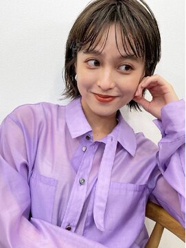 ローウェ 大阪堺東(Louwe) 髪質改善/ミディアムボブ/白髪染め/韓国/レイヤー/堺東/ブリーチ