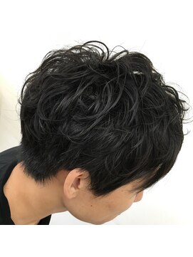 セダクション 道後樋又店(Seduction) 松山市／20代/30代/40代　メンズポイントパーマ