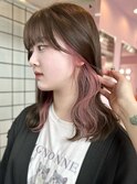 《@nzy.0_1》韓国ヘア大人可愛い10代20代30代インナーカラー