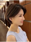 30代40代50代　ショートヘア　大人ショート　広尾　恵比寿