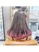 サロンドミルク 原宿(salon de MiLK)&nbsp;裾ピンクカラー