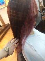 ライズ バイ レボ 柏店(RISE by REVO)&nbsp;インナーグレージュ/マチルダボブ/前髪/ピンクベージュ/柏