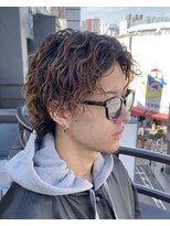 リベル(LIBER)&nbsp;八王子/八王子駅/スパイラルパーマ/メンズパーマ/眉毛/men's