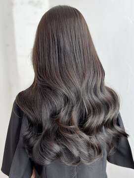 アルバム 新宿(ALBUM SHINJUKU) グレージュカラーグレーベージュレイヤーロング_ba480272