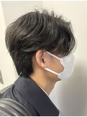 毛流れセンターパート