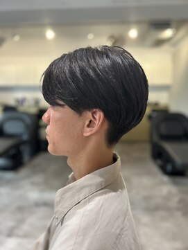 ソイクフ 四条大宮店(SOY-KUFU) 【soy-kufu】MEN'S HAIRアッシュブラックカルマパーマ