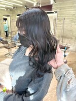 ヲタク(wotaku.)&nbsp;ダークグレージュ暗髪カラー透明感カラーダークシルバーブリーチ
