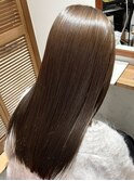 フォギーベージュ×髪質改善