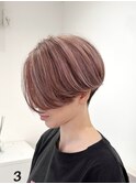 白髪手術イメチェンレディースツーブロック【suiw】阿倍野