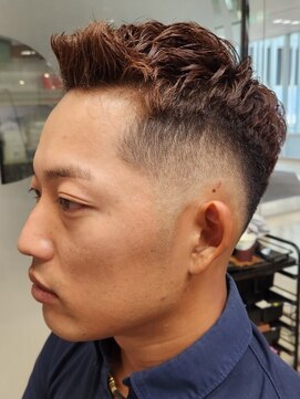 アポロカットステージ 相模大野店 アップバング/ツーブロックマッシュ<理容室>[メンズ/相模大野]